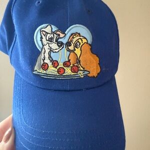 Lady and the Tramp Embroidered hat- Preloved in like new condition adult size